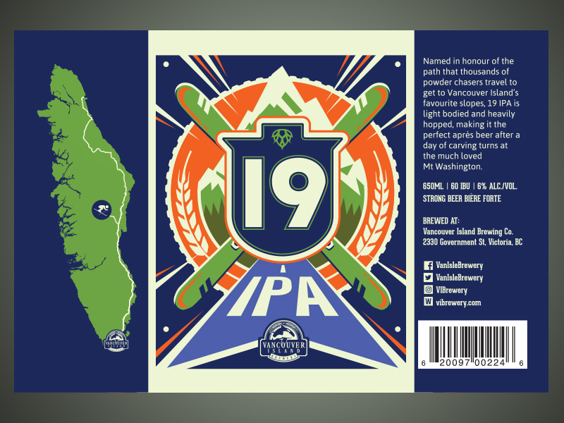 beer label design victoria bc